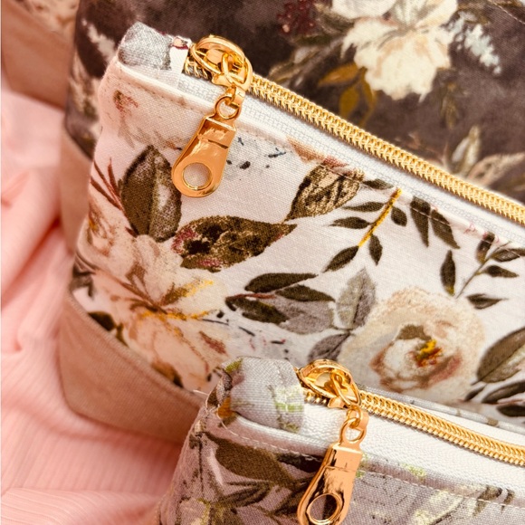 Floral Print Women\'s Bag Set